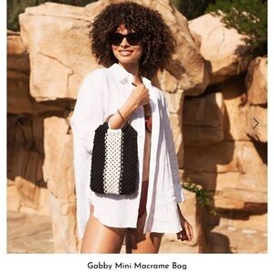 Curateur x Laude the Label Gabby Mini Macrame Bag